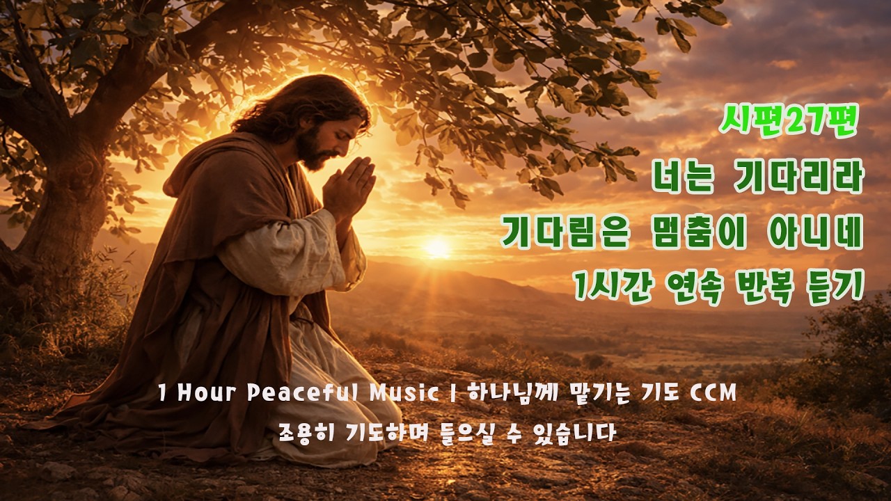 [CCM ] 너는기다리라 | Healing CCM  #ccm #ccmworshipccm #시27편