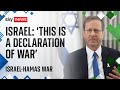 Israel all options are being considered against iran  israelhamas war