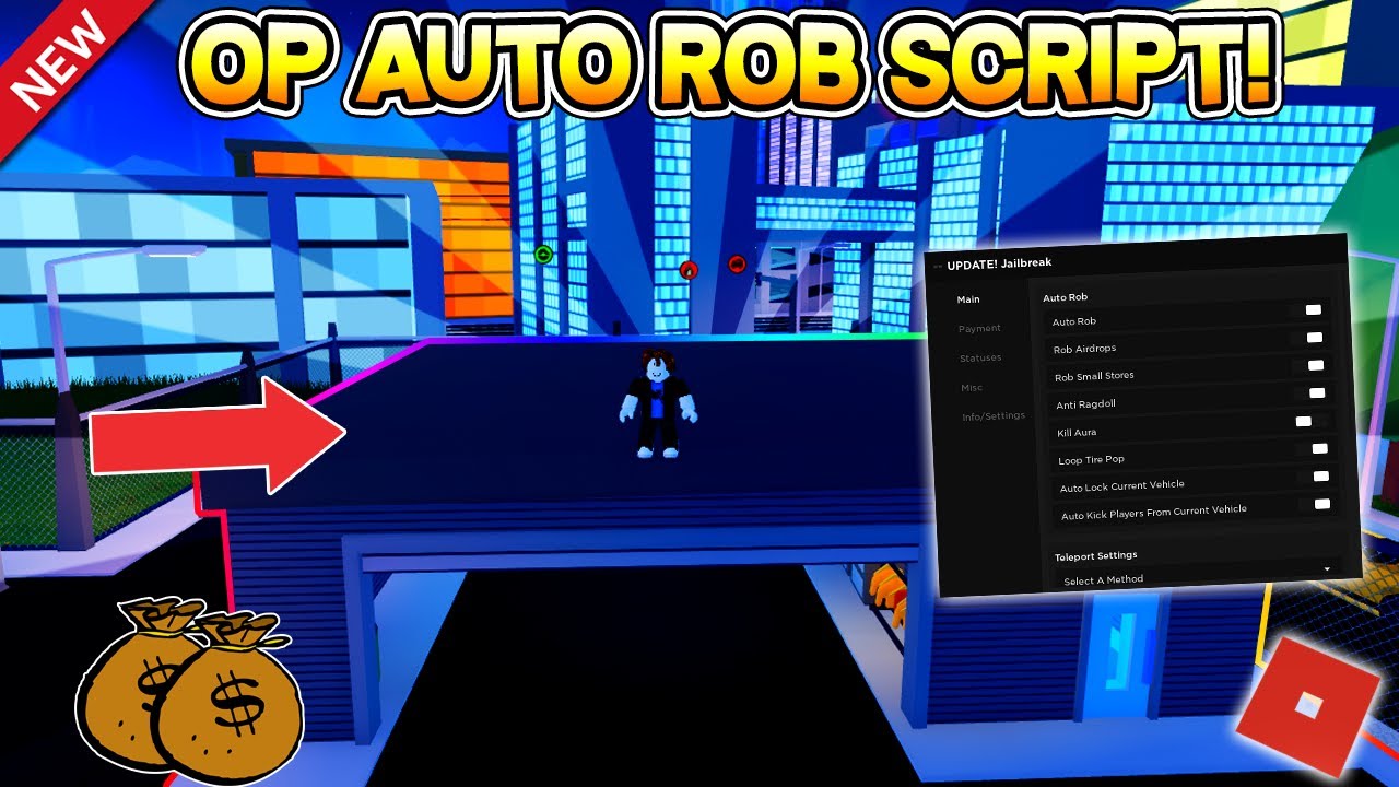 New Auto Rob Script New Method Not Patched Jailbreak Roblox Youtube - dark devs roblox jailbreak script