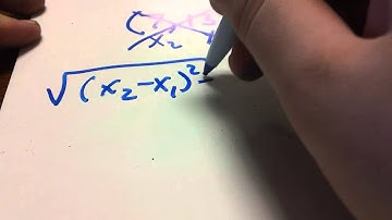 Math Tutorial - Finding the Distance between and End Point and Midpoint