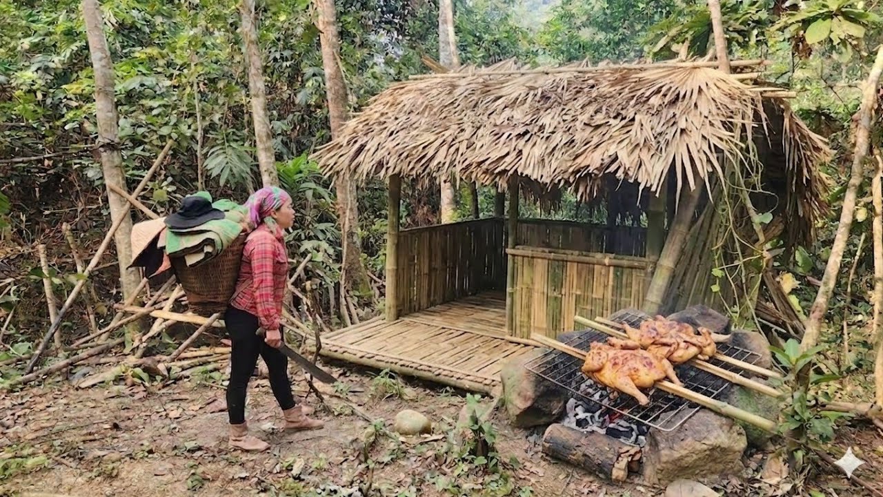No one dared live there… The single mother turned the bamboo house into ...