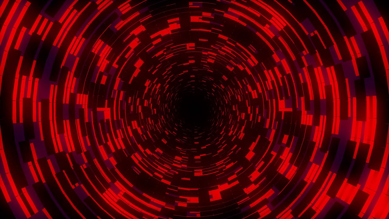 VJ Loops Motion Background || Sci fi Neon Light Tunnel Free Video ...