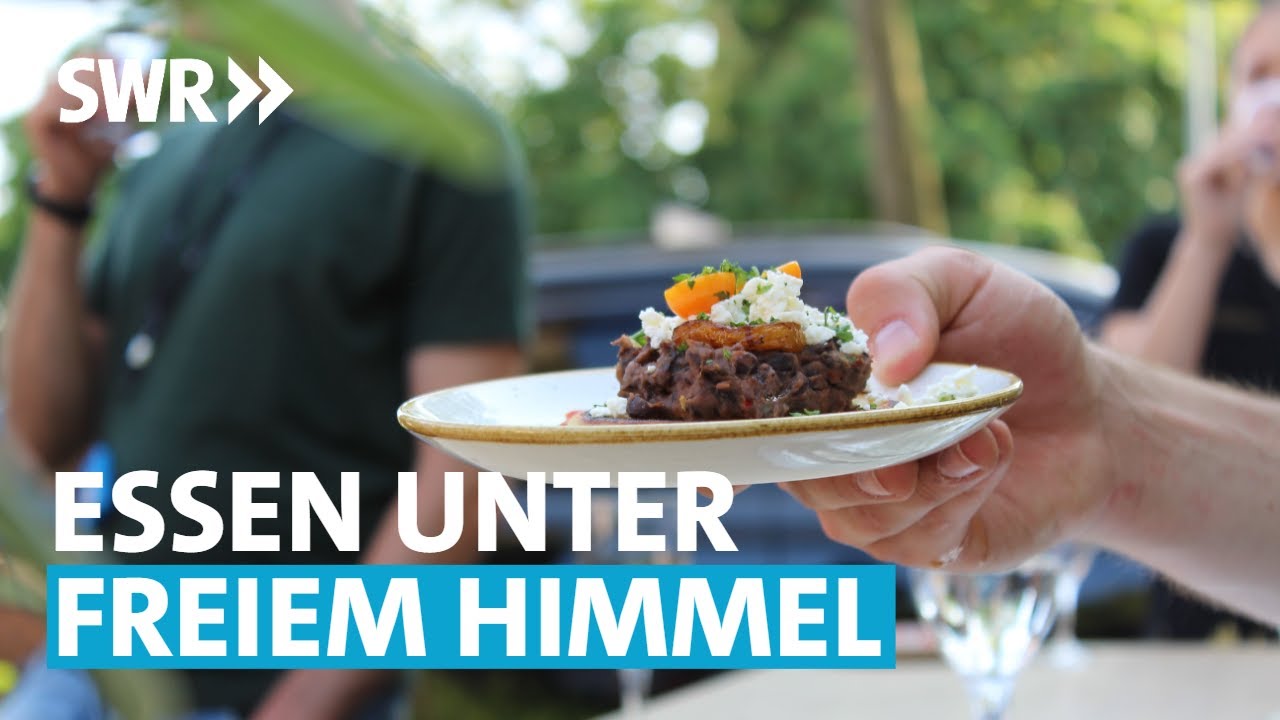 Endlich wieder draußen essen: Kulinarische Abenteuer an der frischen Luft | SWR Treffpunkt