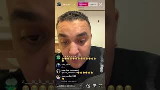 Badr live يسب dst و الملك ف على المباشر ف instagram ...