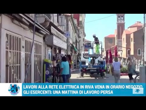 LUCE IN RIVA VENA - LAVORI ESEGUITI NELL'ORARIO DI APERTURA DELLE ATTIVITÀ