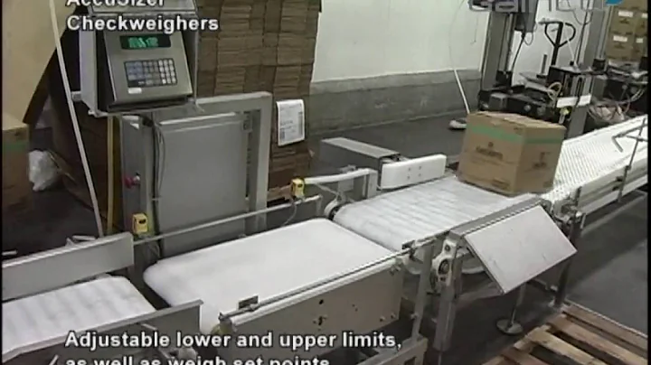 AccuSizer™ In-Motion Checkweigher Systems from Gainco