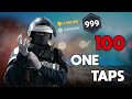 100 one taps, 3 minutes ! - R6 Montage