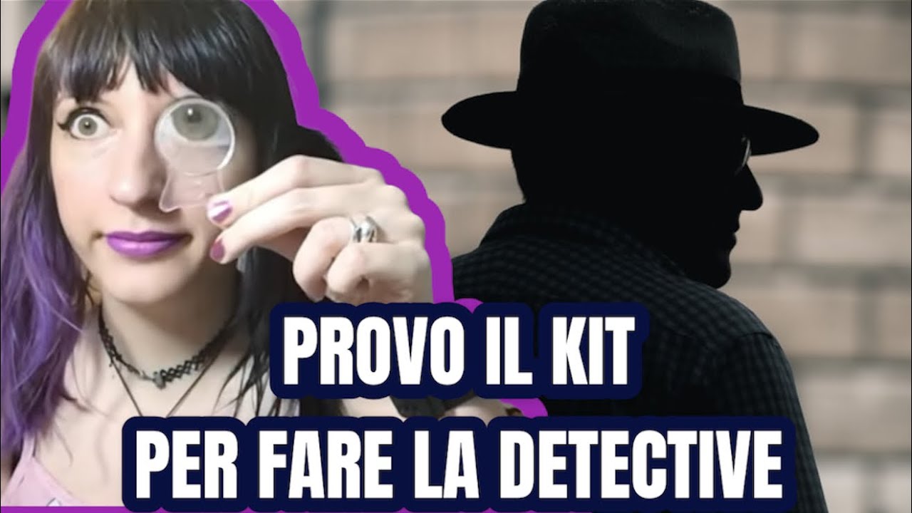 Provo il kit per fare la detective 🕵️‍♀️ 😂