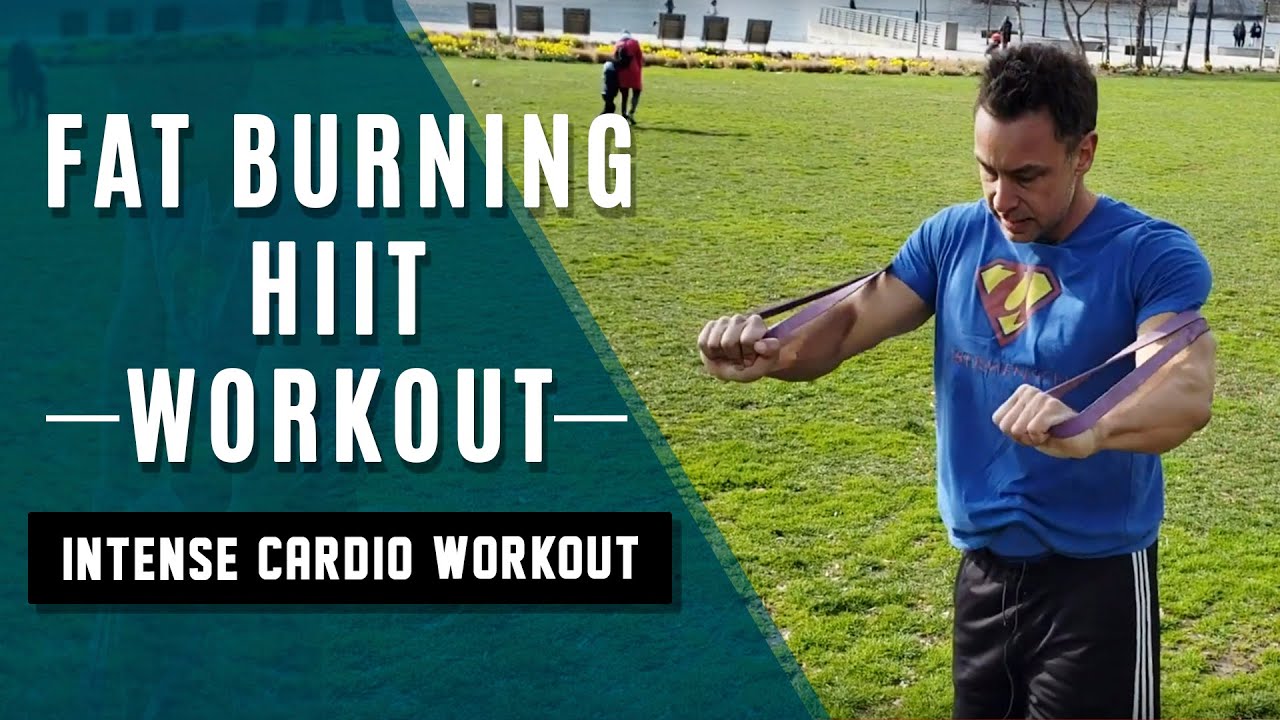 Intense HIIT Cardio Workout for Fat Loss (No Equipment) - YouTube