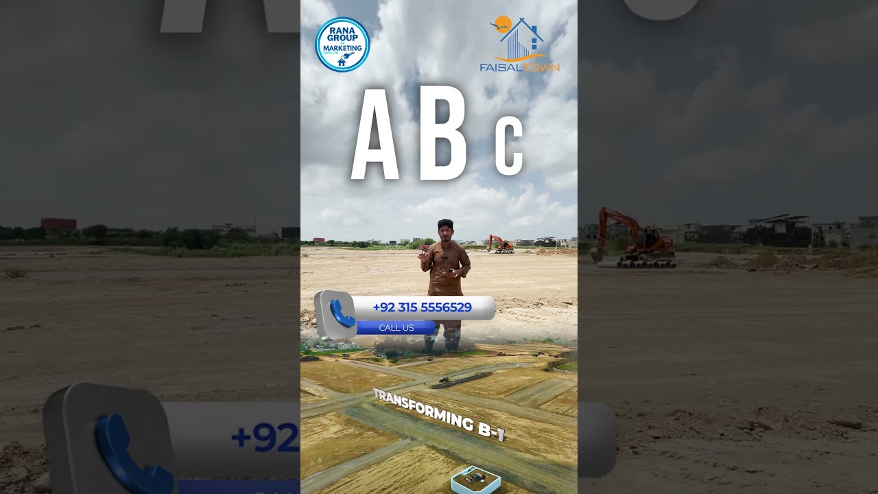 Faisal Town Phase-1,5 Marla Plot B-1 Block