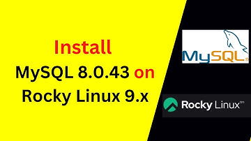 How to Install and configure MySQL 8.0.43 on Rocky Linux 9