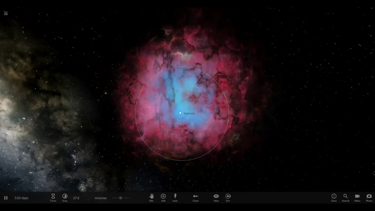 Rigel Exploding Exploding a Super Massive Star Rigel - YouTube