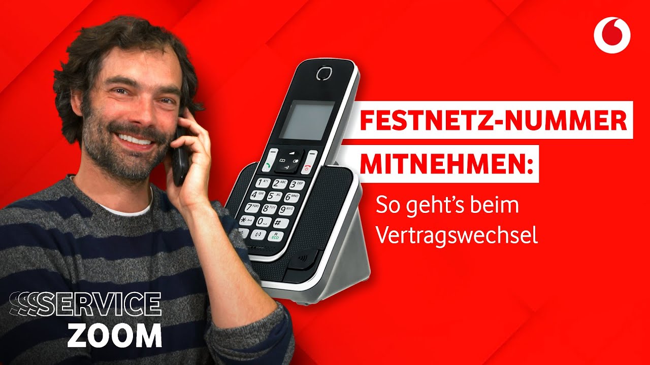Bei Anruf Geht Sofort Sprachbox Ran Festnetz Festnetz-Anschluss: Deine Rufnummer behalten I ServiceZoom - YouTube