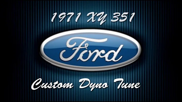 Ford Falcon XY 351 Custom Dyno Tune after engine rebuild