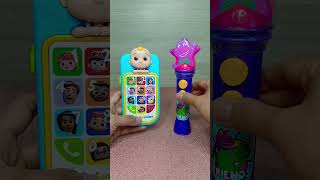 Best learning cocomelon phone and Barney microphone