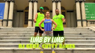 LIMB BY LIMB - Dj Geof, Cutty Ranks ( afroremix) | Dance Brasil | Zumba ( Choreography)