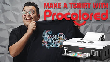 Procolored F8 DTF Printer Creates AMAZING T-Shirts in Minutes!