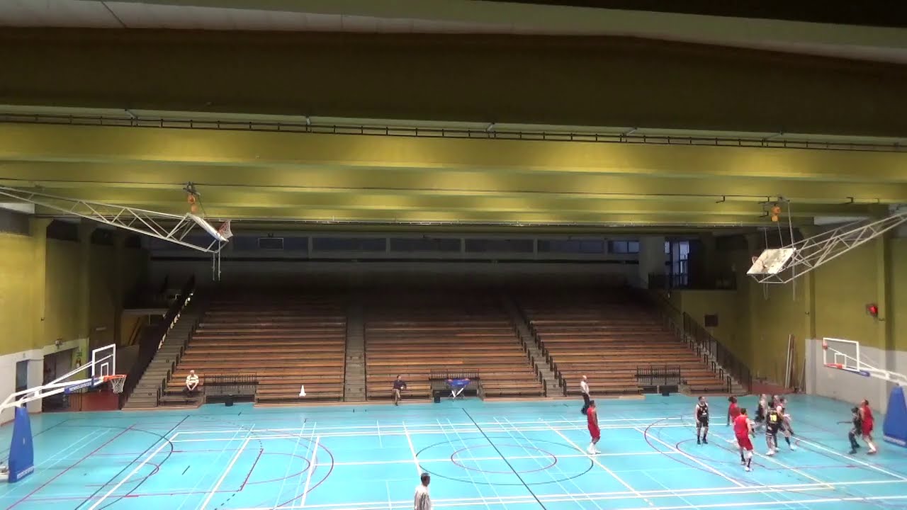 Bastien Motte #10 RED - Guard/Forward (1 to 4) - RPC Anderlecht vs SFX Verviers Basket (1st half)