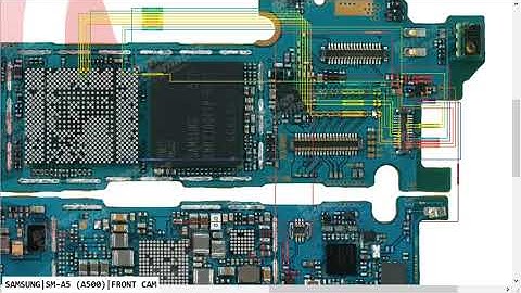 Samsung A5 SM A500 FORNT CAMERA Error Notwarking Not Open Problem Hardware Solution