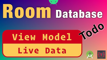 Room Database  View Model and Live Data | using Singleton Pattern