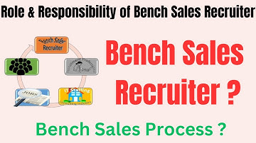 Who is the Bench Sales Recruiter? | Role & Responsibility of Bench Sales Recruiter