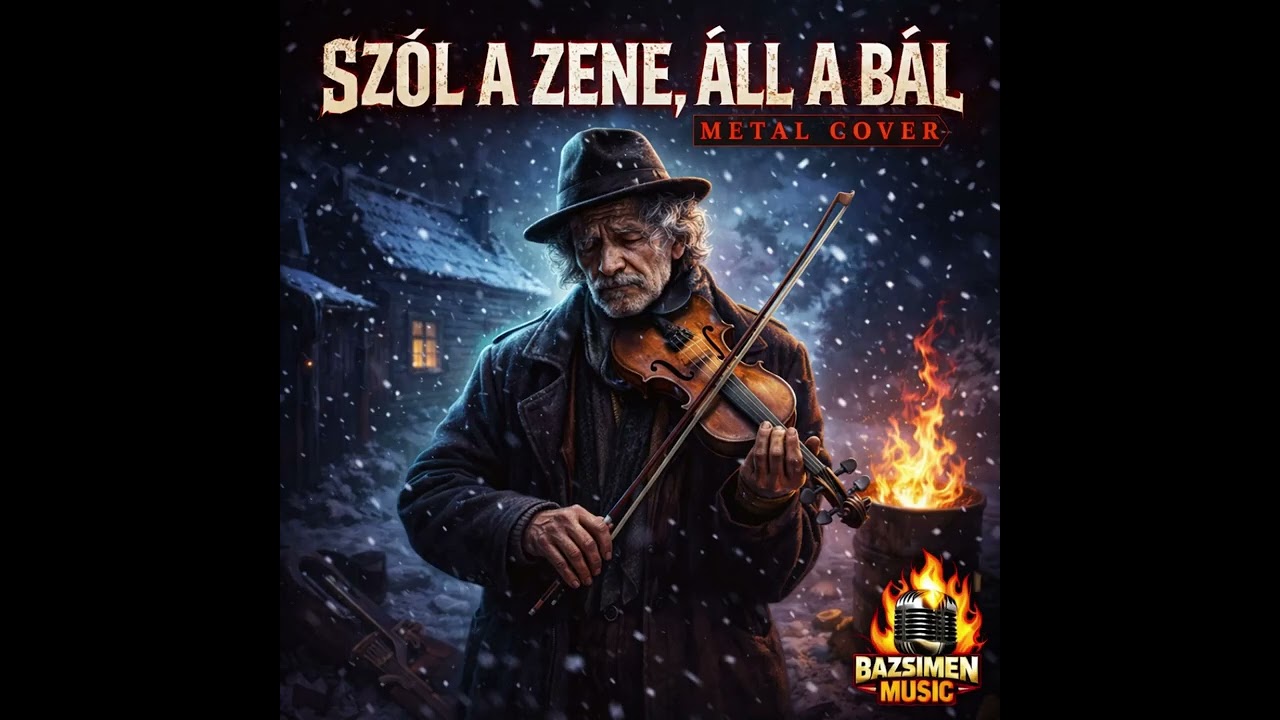 Szól a zene,áll a bál (AI metal cover)