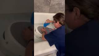 Baby's first bath - Part two