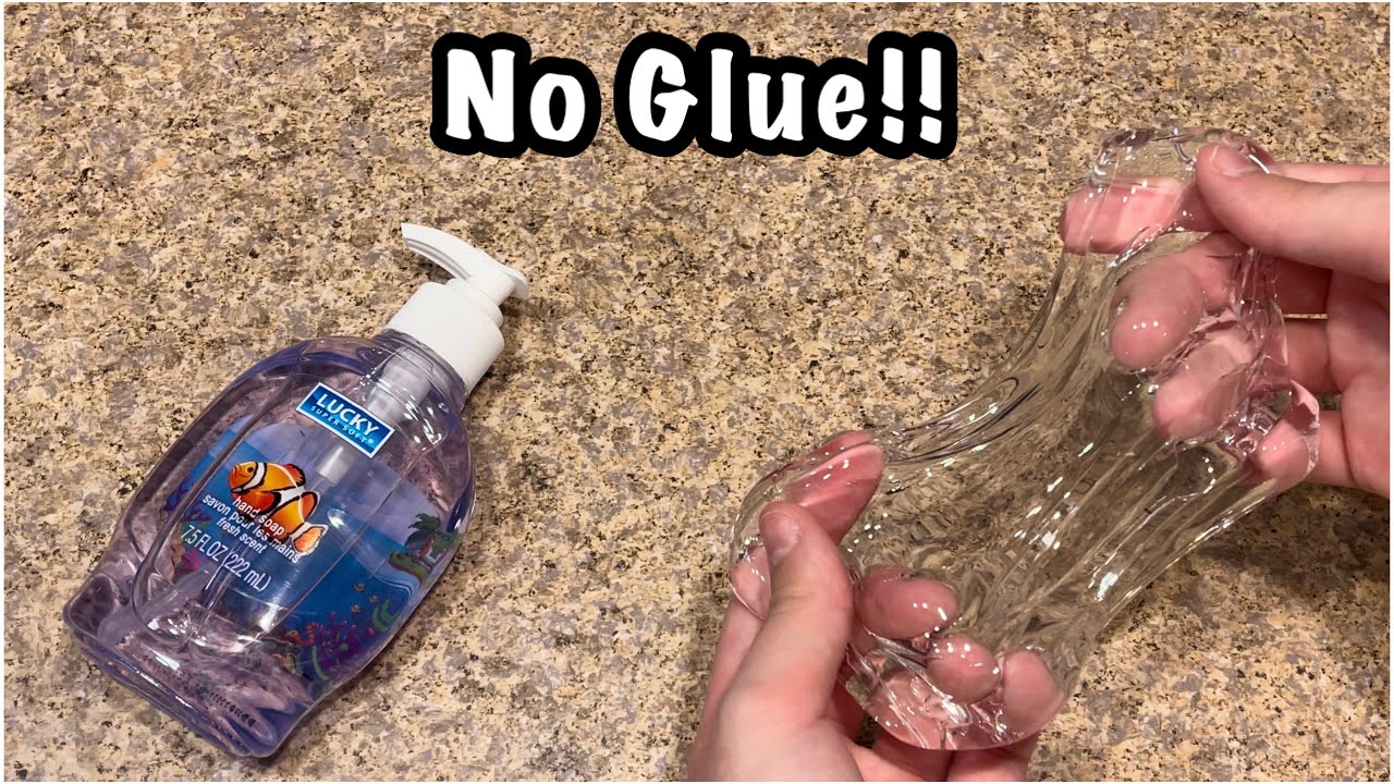 Clear Slime - How to Easily Make Clear Slime - AB Crafty