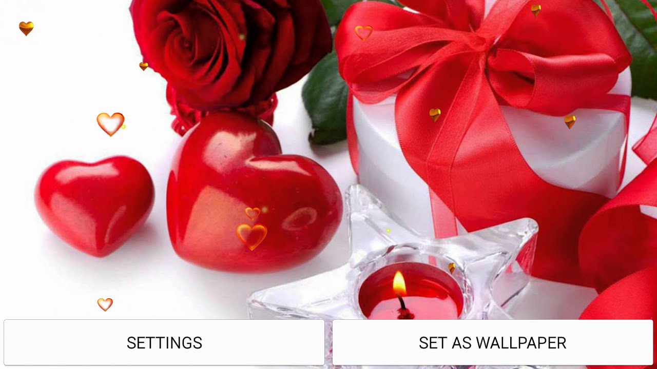 Love Roses Gift live wallpaper - YouTube