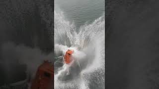 Free fall Lifeboat   Full video link in comment box.Please Like and Subscribe #freefalling #sealife