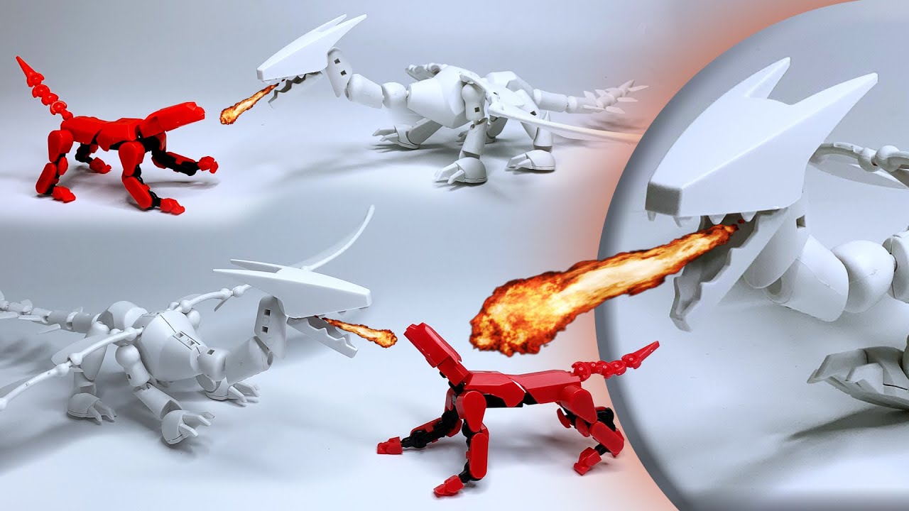 Assembly Completed Lucky 13 T13 Dragon Action Figure Set 3D Printed assembly-completed-lucky-13-t13-dragon-action-figure-set-3d-printed