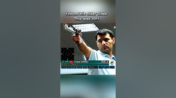 Turkish shooter Yusuf Dikec has always been like this #olympics