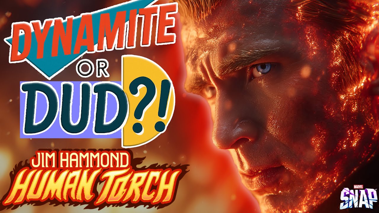 Is Jim Hammond Human Torch Secretly Great?! [+ Bonus Gameplay!] | Marvel Snap New Card Preview