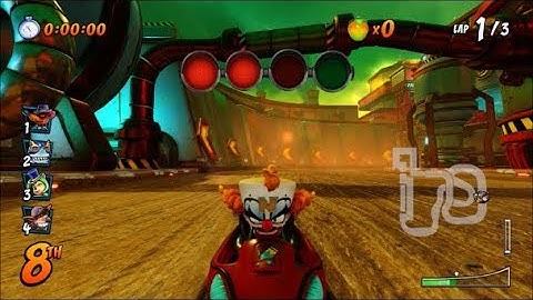 Crash Team Racing Nitro-Fueled (PS4) Online: Cortex Racing In Assembly Lane