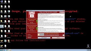 SentinelOne vs Wannacry - WannaCry Roll back