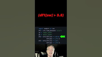 Use multiple logical statements to select Pandas DataFrame rows #pandas #shorts