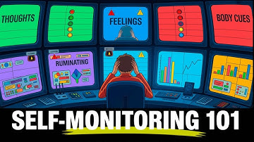 Self-Monitoring (The Daily Practice That Strengthens Your Mind, Emotions & Actions) 🧠🙂💫💪💜✨🌱💭🌀
