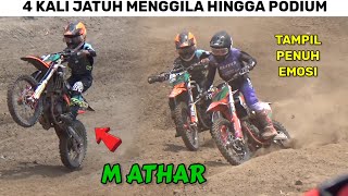 ▶️ M Athar Meradang Penuh Emosi 4 Kali Jatuh Keajaiban Raih Podium