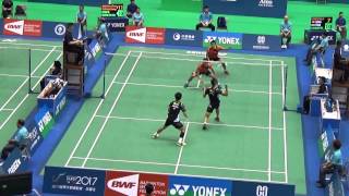 20150715TAIPEI OPEN MD Hee Chun Mak+Kok Siang Teo (MAS)vs Chen Hung Ling+Chi Lin Wang (TPE)2-2