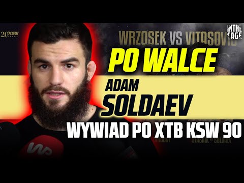 "Po co miałem go dobijać!?" - Adam SOLDAEV nokautuje STASIAKA na KSW 90!