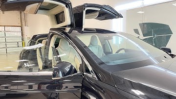 How to remove Tesla model X rear door panel