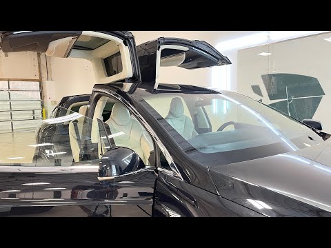 How to remove Model X rear door panel