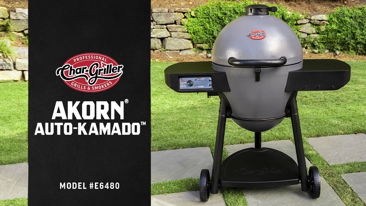 Char-Griller Akorn Kamado Grill Review - Smoked BBQ Source