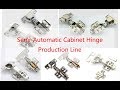 Semi automatic cabinet hinge whole production line machinery manufacturer