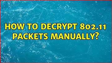 How to decrypt 802.11 packets manually? (2 Solutions!!)