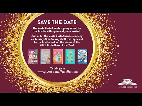 2020 Costa Book Awards: Save the Date
