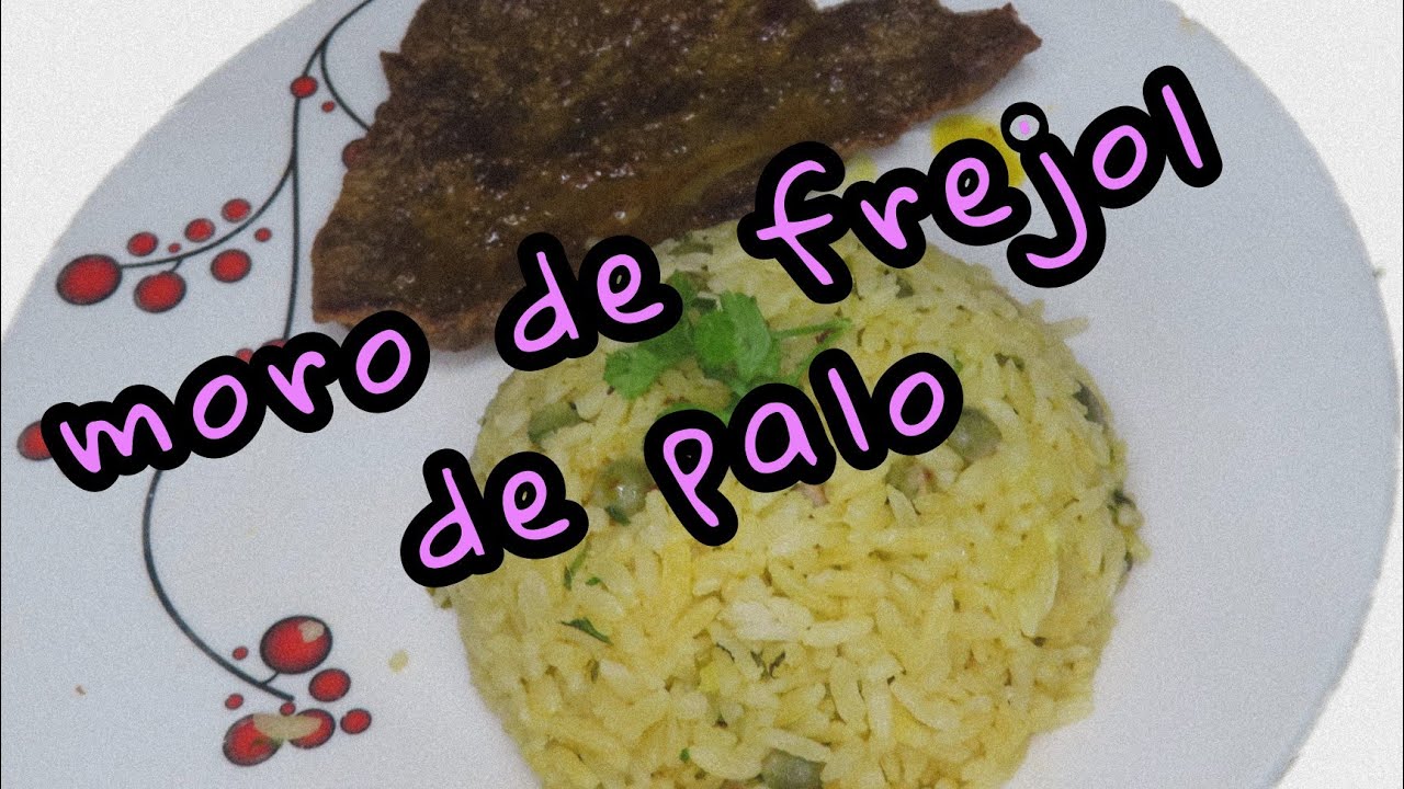 MORO DE FREJOL de palo fácil de hacer  económico