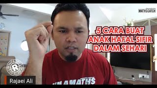 5 Cara Buat Anak Hafal Sifir Dalam Masa Sehari
