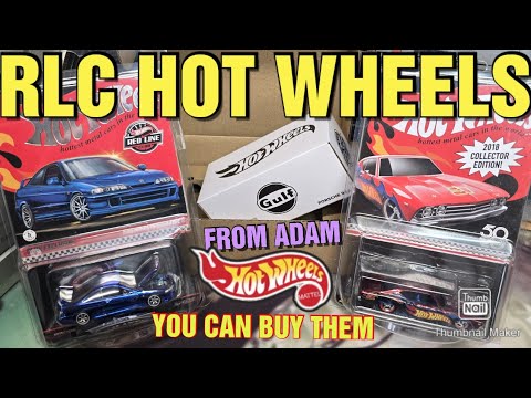 Adam sent us RLC Hot wheels for you to have