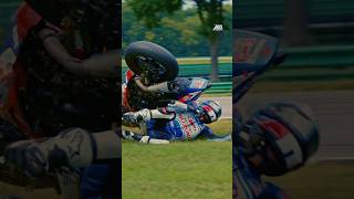 MASSIVE CRASH Thankfully Matthew Chapin was okay